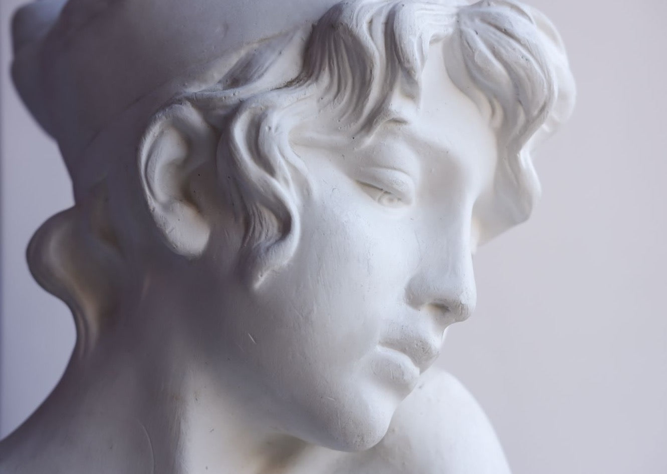 Bust of Sappho 3d Printed greek Bust Home decor art