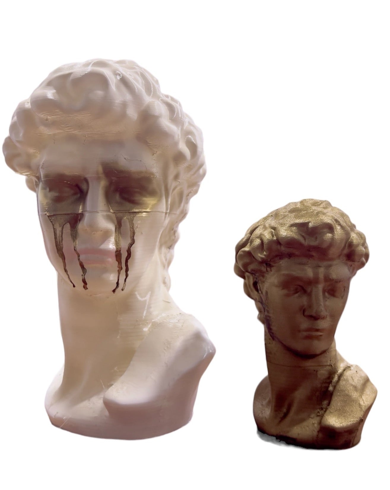 David Bust with custom color