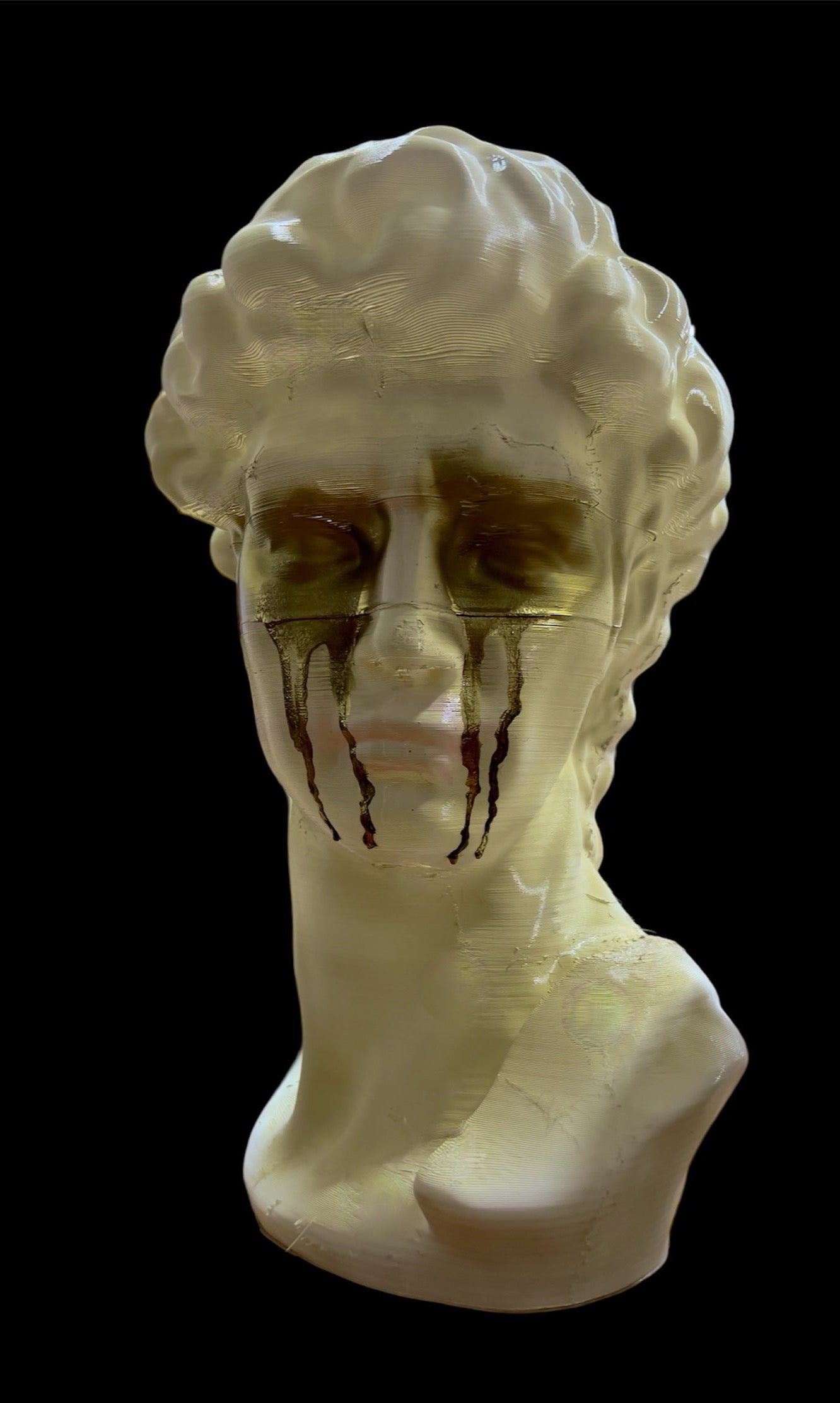 David Bust with custom color