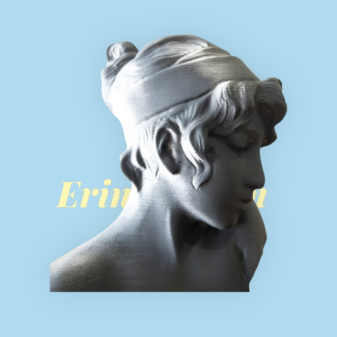 Bust of Sappho 3d Printed greek Bust Home decor art